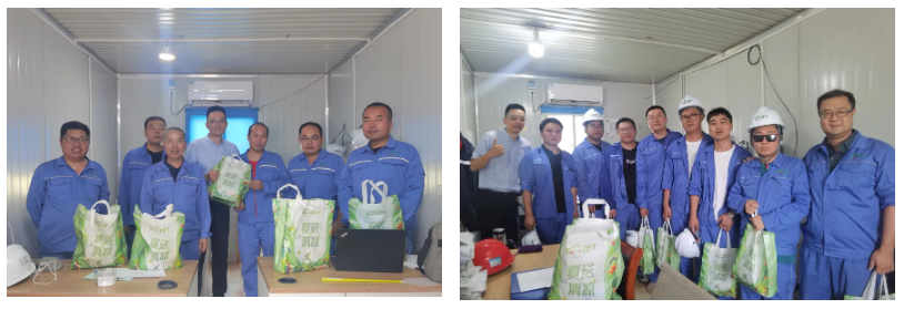 關(guān)懷一線 致敬匠心 | 卓然股份開展項(xiàng)目現(xiàn)場夏日“送清涼”慰問活動(dòng) 關(guān)懷一線 致敬匠心 | 卓然股份開展項(xiàng)目現(xiàn)場夏日“送清涼”慰問活動(dòng)